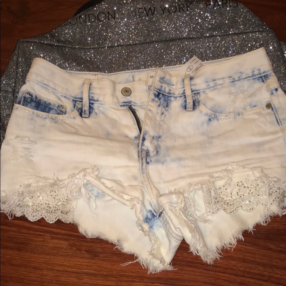 Abercrombie high waist shorts